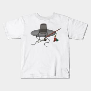 Minhwa: GAT Joseon Hat A Type (Korean traditional/folk art) Kids T-Shirt